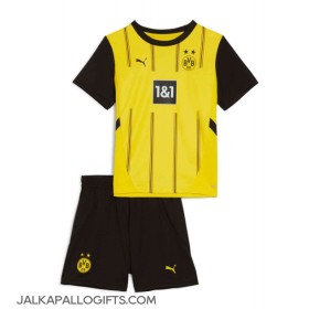 Borussia Dortmund Koti Peliasu Lasten 2024-25 Lyhythihainen (+ Lyhyet housut)